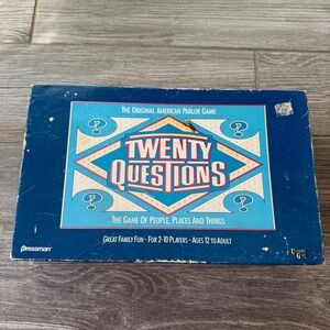 VTG Twenty Questions The Original American Parlor Game Board Game All Pieces